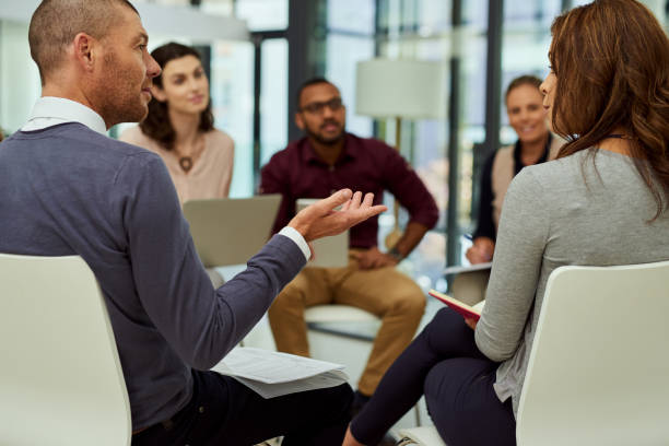 Group coaching session